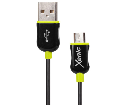 Kabel KABEL USB-MICRO USB 1.2M czarny XENIC